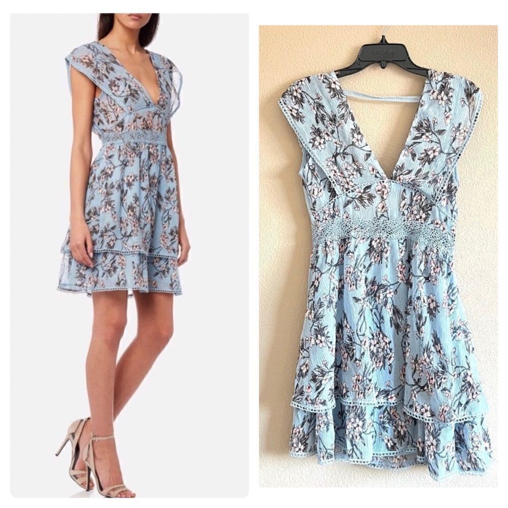 Anthropologie Foxiedox Cherry Blossom Dress
